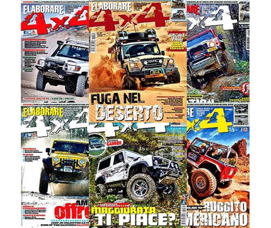 Immagine di ELABORARE 4x4 -  ABBONAMENTO annuale 6 numeri EUROPA E MEDITERRANEO