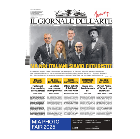 Immagine di IL GIORNALE DELL'ARTE  - Abbonamento annuale FAI