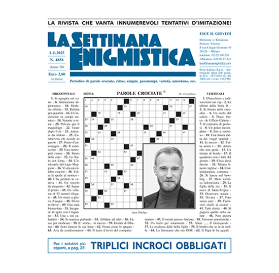 Immagine di ESTERO - LA SETTIMANA ENIGMISTICA - (Spedizione Ordinaria)