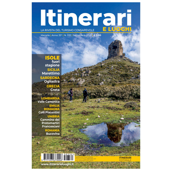 Picture of ITINERARI E LUOGHI - 332 Settembre 2025