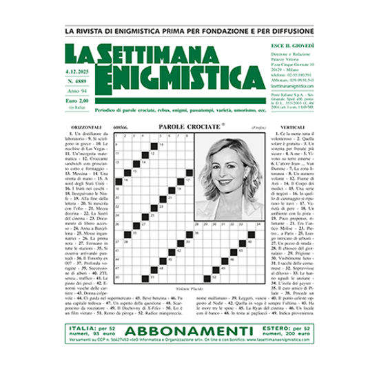 Immagine di ESTERO - LA SETTIMANA ENIGMISTICA - (Spedizione Ordinaria)