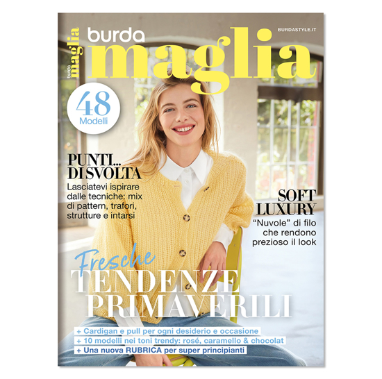 Immagine di BURDA MAGLIA 2026 - 3 numeri abbonamento