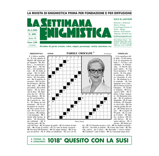 Immagine di ESTERO - LA SETTIMANA ENIGMISTICA - (Spedizione Ordinaria)