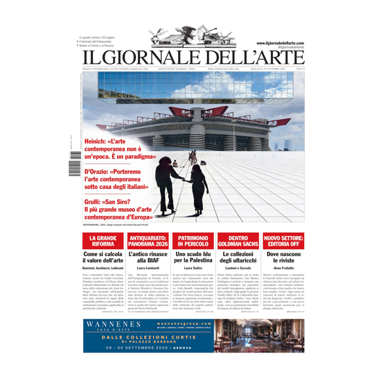 Immagine di Annuale Italia IL GIORNALE DELL'ARTE